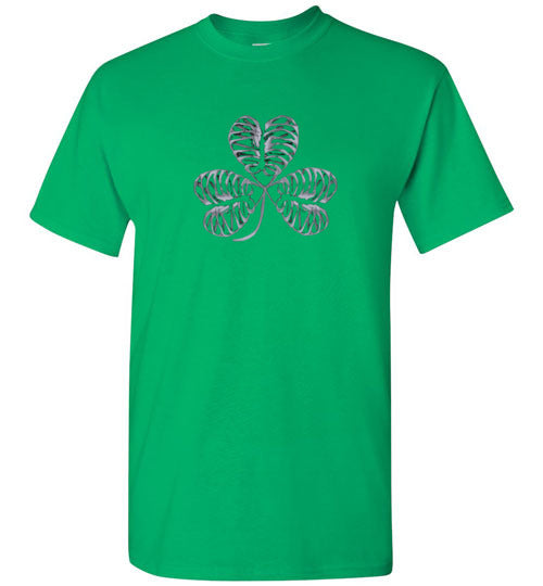 Irish shamrock ribcage St. Patrick's day T-shirt