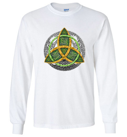 Irish trinity medallion T-shirt long sleeve