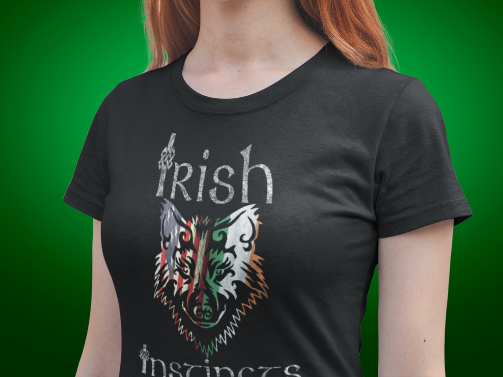 Irish Instincts Celtic T-shirt Ladies